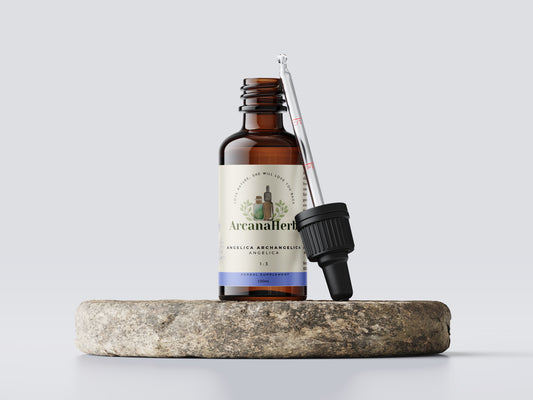 Angelica Archangelica. Angelica root tincture. 1:3. 100ml