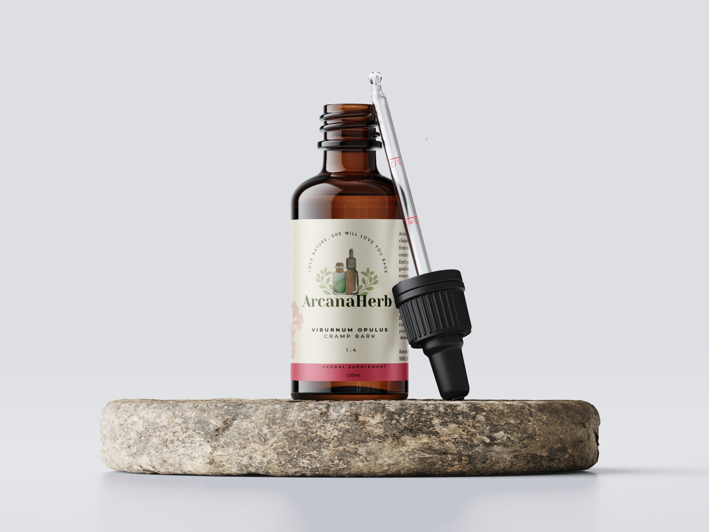 Cramp Bark tincture. Viburnum opulus. 1:4. 100ml