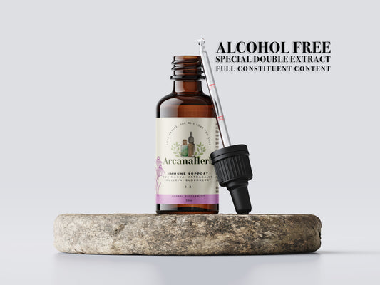 Alcohol Free Immune Support Tincture. 1:3