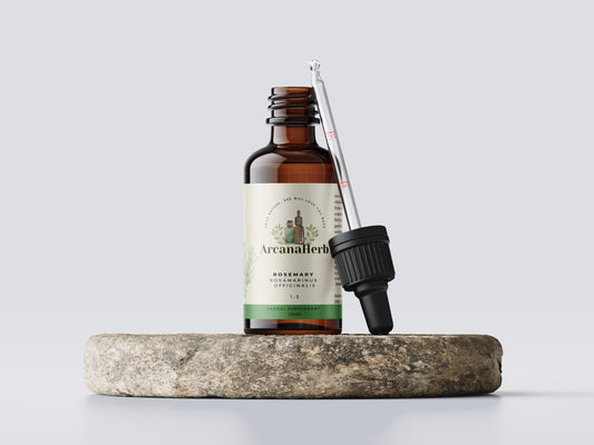 Rosemary Tincture. ORGANIC. Rosmarinus officinalis. 1:3. 100ml