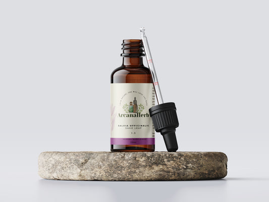 Sage tincture. ORGANIC. Salvia Officinalis. 1:3 100ml